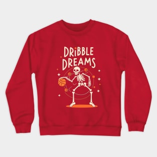 "Dribble Dreams" design Crewneck Sweatshirt